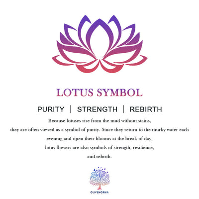 Olivenorma OM Lotus Chakra Symbol T-Shirt