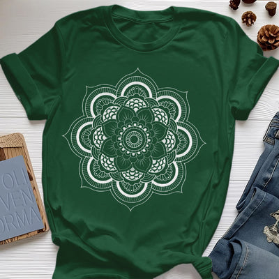 Olivenorma Mandala Lotus T-shirt