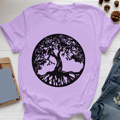 Olivenorma Circle Tree Of Life T-shirt