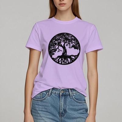 Olivenorma Circle Tree Of Life T-shirt