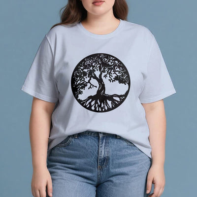 Olivenorma Circle Tree Of Life T-shirt