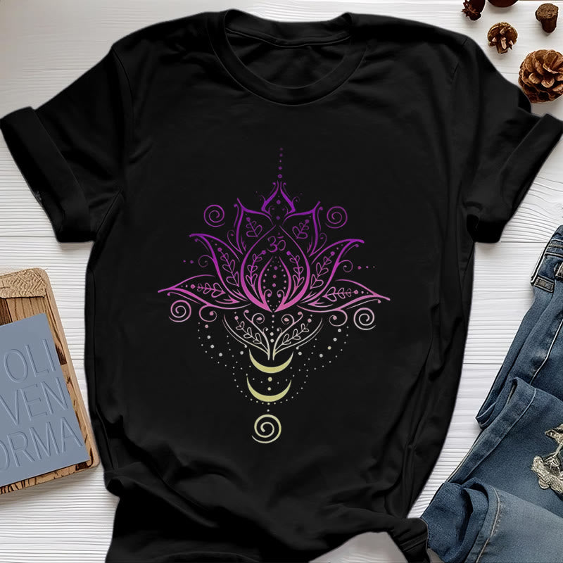 Olivenorma OM Lotus Flower T-Shirt