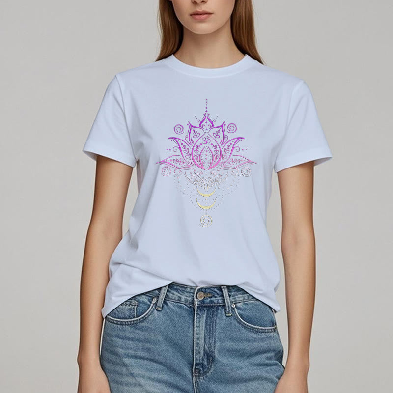 Olivenorma OM Lotus Flower T-Shirt