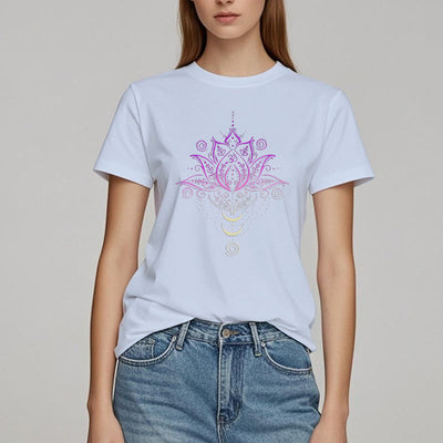 Olivenorma OM Lotus Flower T-Shirt
