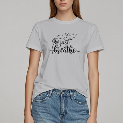 Olivenorma Just Breathe Dandelion T-shirt