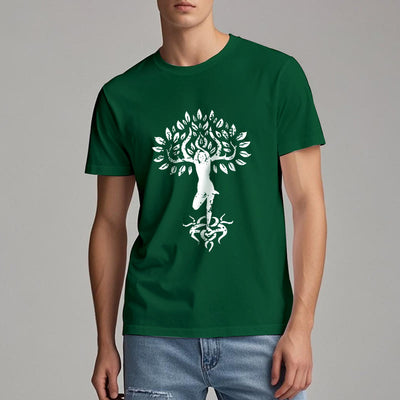 Olivenorma Flower Zen Tree T-Shirt