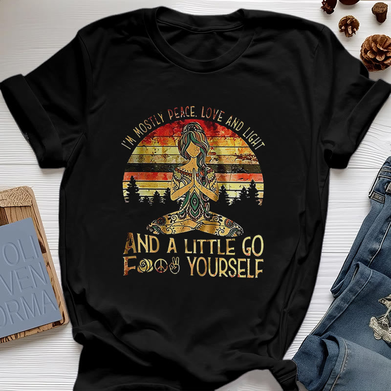 Olivenorma Mostly Peace T-Shirt
