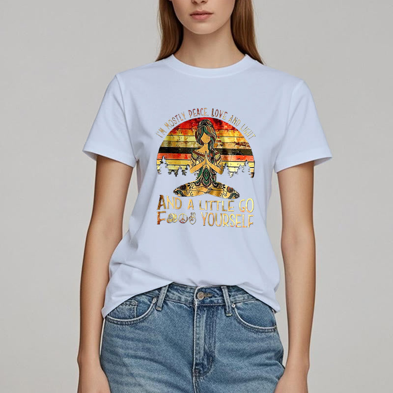 Olivenorma Mostly Peace T-Shirt