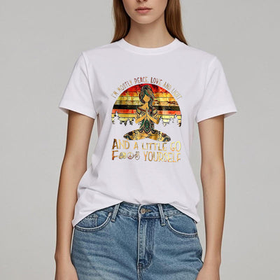 Olivenorma Mostly Peace T-Shirt