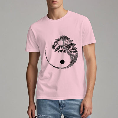 Olivenorma Yin Yang Bonsai Tree T-shirt