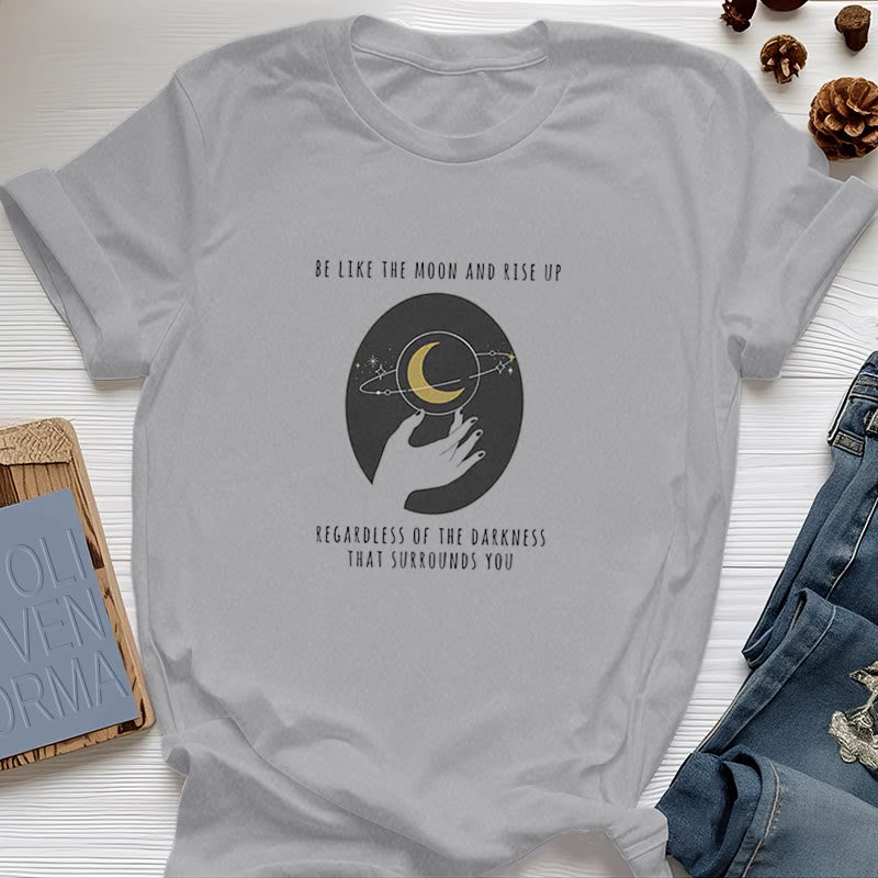 Olivenorma Be Like The Moon T-Shirt
