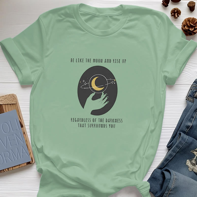 Olivenorma Be Like The Moon T-Shirt