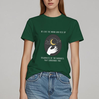 Olivenorma Be Like The Moon T-Shirt