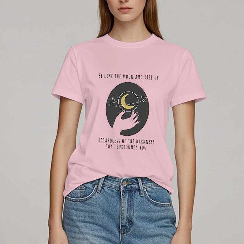 Olivenorma Be Like The Moon T-Shirt