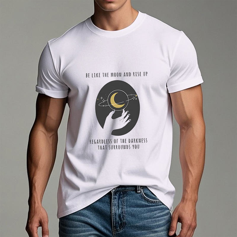 Olivenorma Be Like The Moon T-Shirt