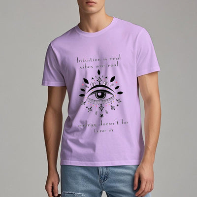 Olivenorma Intuition Evil Eye Design T-shirt
