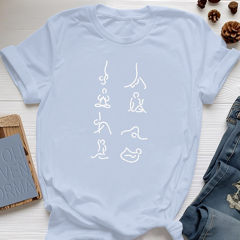 Olivenorma Yoga Meditation Moves T-Shirt