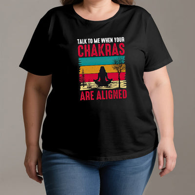 Olivenorma "Talk To Me When Your Chakras are Aligned" T-Shirt