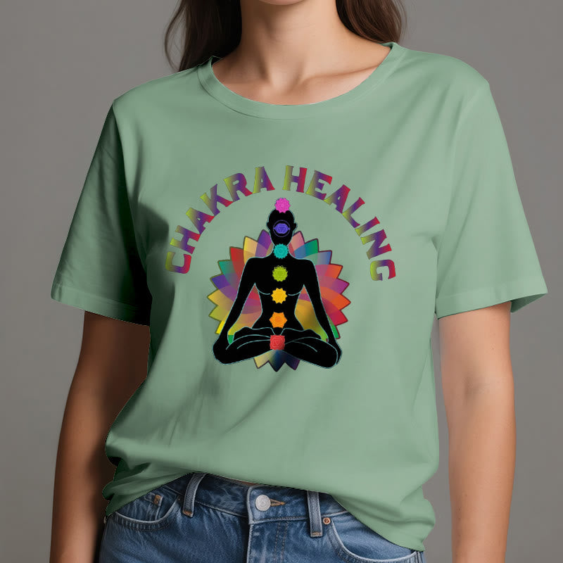 Olivenorma Chakra Healing Reiki Yoga Meditation T-Shirt