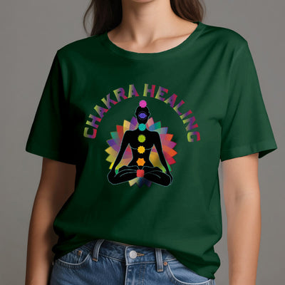 Olivenorma Chakra Healing Reiki Yoga Meditation T-Shirt