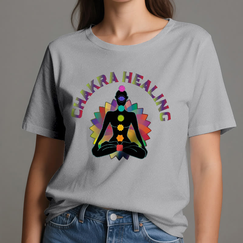 Olivenorma Chakra Healing Reiki Yoga Meditation T-Shirt