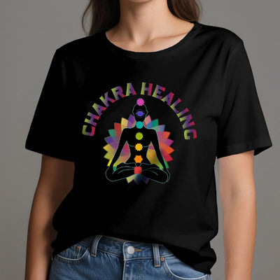 Olivenorma Chakra Healing Reiki Yoga Meditation T-Shirt