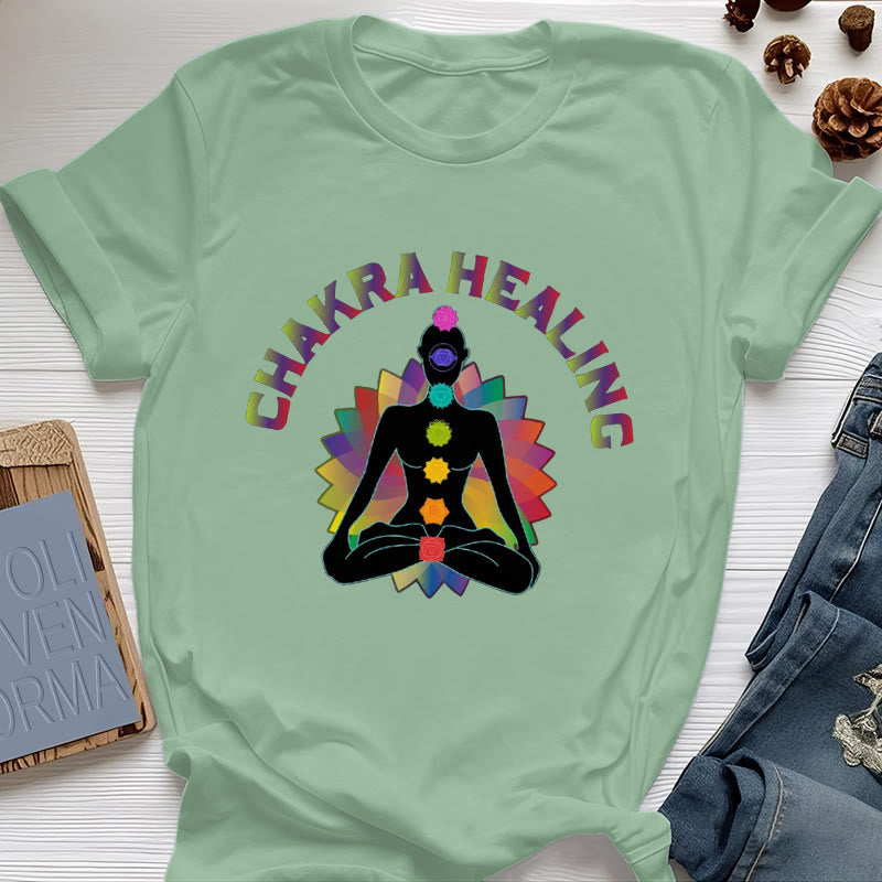 Olivenorma Chakra Healing Reiki Yoga Meditation T-Shirt
