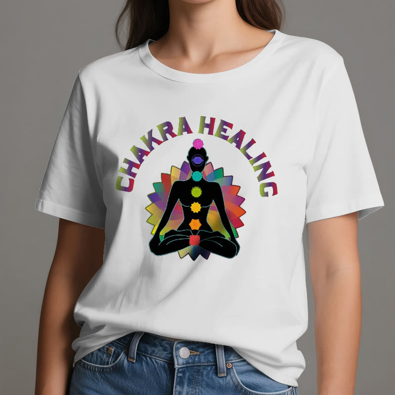 Olivenorma Chakra Healing Reiki Yoga Meditation T-Shirt
