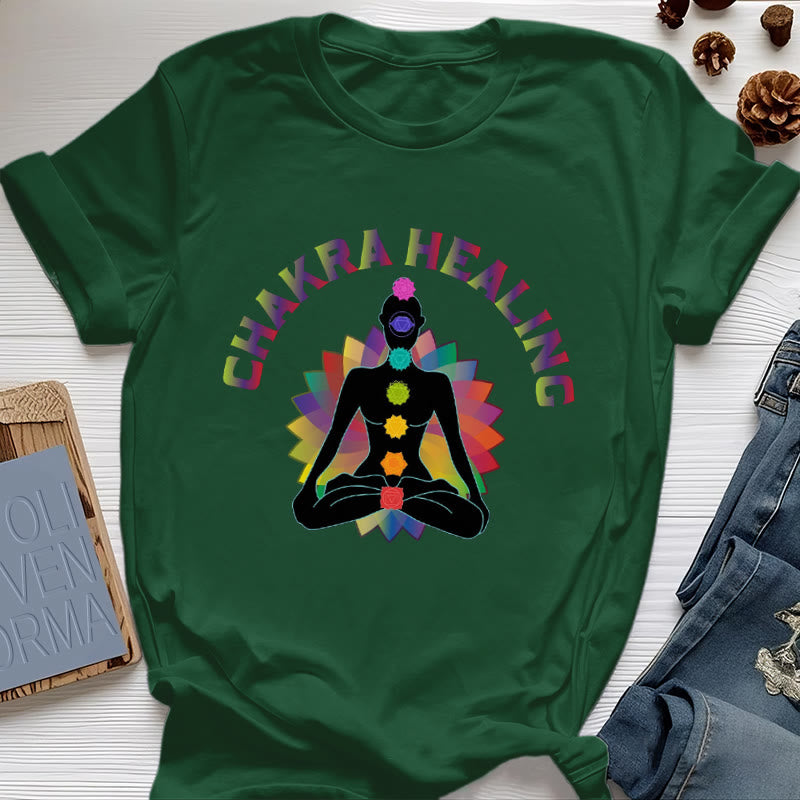 Olivenorma Chakra Healing Reiki Yoga Meditation T-Shirt