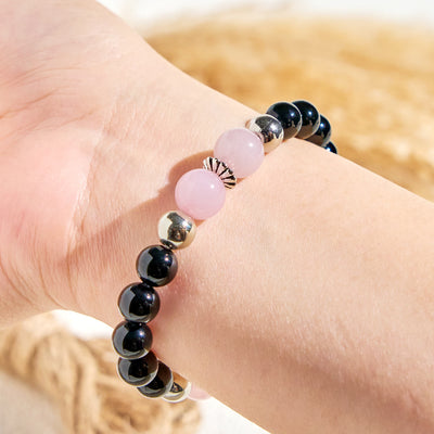 Olivenorma "Rosé & Night" Love & Protection Essential Oil Bracelet - image 6