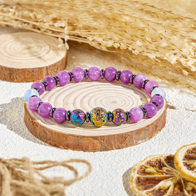 Olivenorma "​​Purple Nova" Amethyst Energy Purification Essential Oil Bracelet - Bracelet Only - image 5