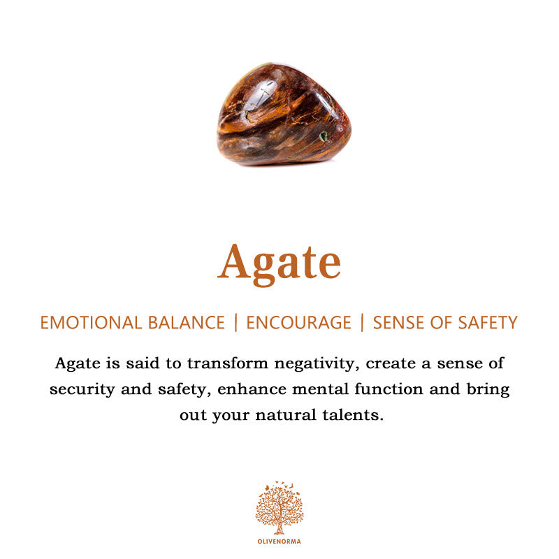 Olivenorma "Amber Lume" Wisdom Gemstone Bracelet - image 8
