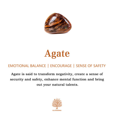 Olivenorma "Amber Lume" Wisdom Gemstone Bracelet - image 8
