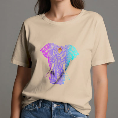 Olivenorma Mandala Elephant Yoga T-Shirt
