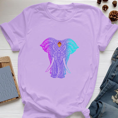 Olivenorma Mandala Elephant Yoga T-Shirt
