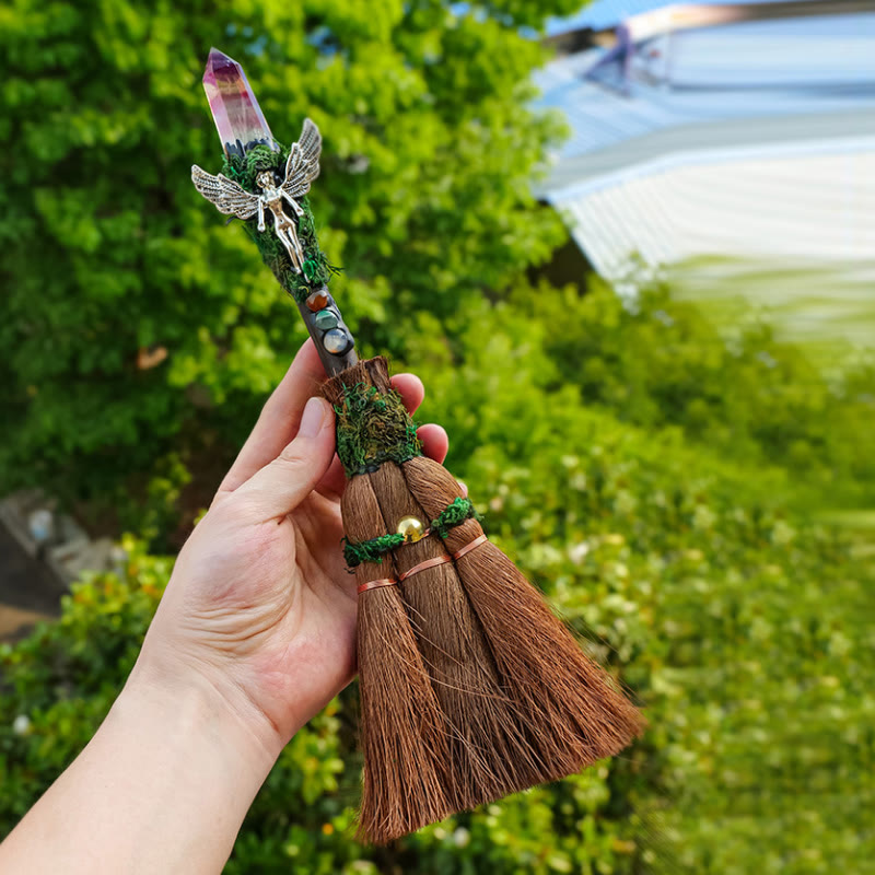 Olivenorma Magic Crystal Prism Palm Broom Decoration - image 3
