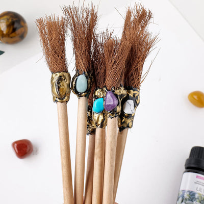Olivenorma Crystal Decor Magic Broom Pencil Witches Broom - image 6