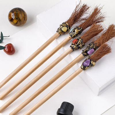 Olivenorma Crystal Decor Magic Broom Pencil Witches Broom - image 5