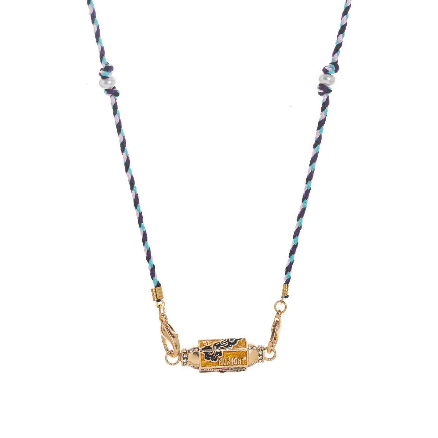 Olivenorma Braided Rope Colorful Tarot Kaleidoscope Pendant Necklace - Style #17 - image 28