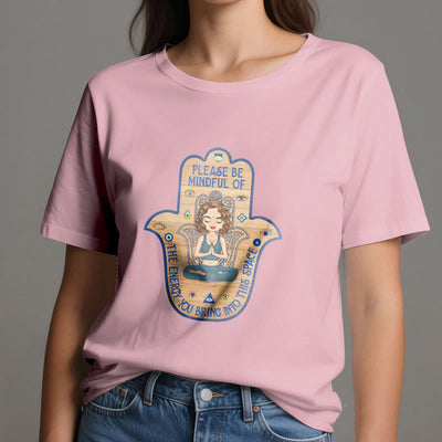 Olivenorma Hamsa Hand Meditation Protection Spiritual T-Shirt - image 15