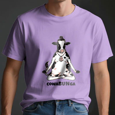 Olivenorma "Cowabunga" Yoga Cow T-Shirt