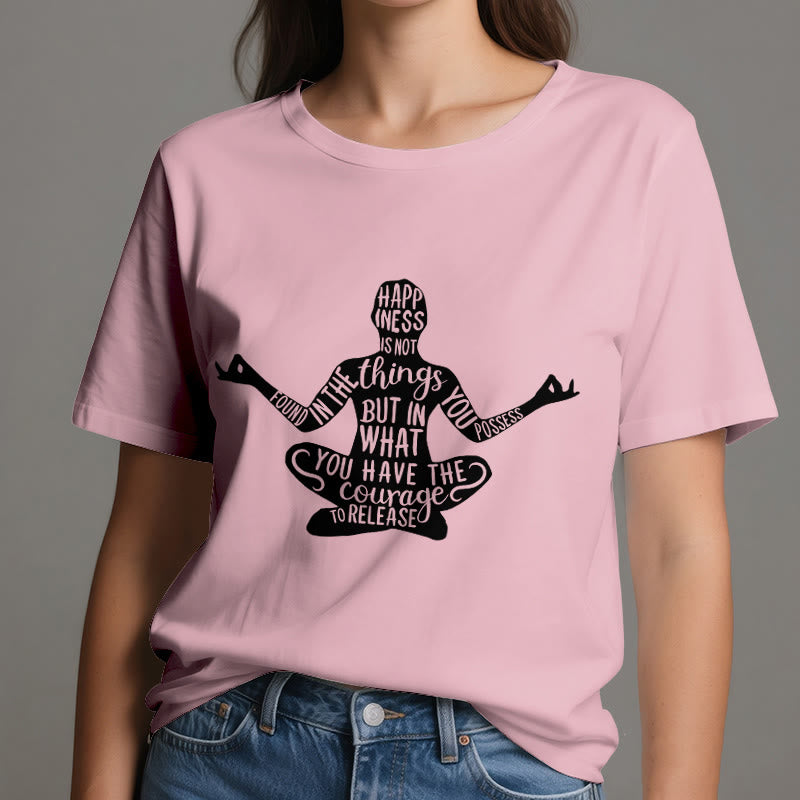 Olivenorma Meditation Tee Cotton Spiritual Yoga T-Shirt - image 15