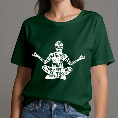 Olivenorma Meditation Tee Cotton Spiritual Yoga T-Shirt - image 21