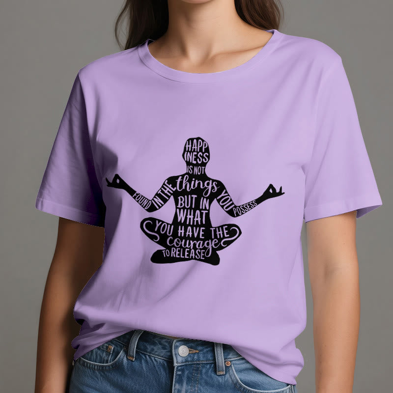 Olivenorma Meditation Tee Cotton Spiritual Yoga T-Shirt - image 17