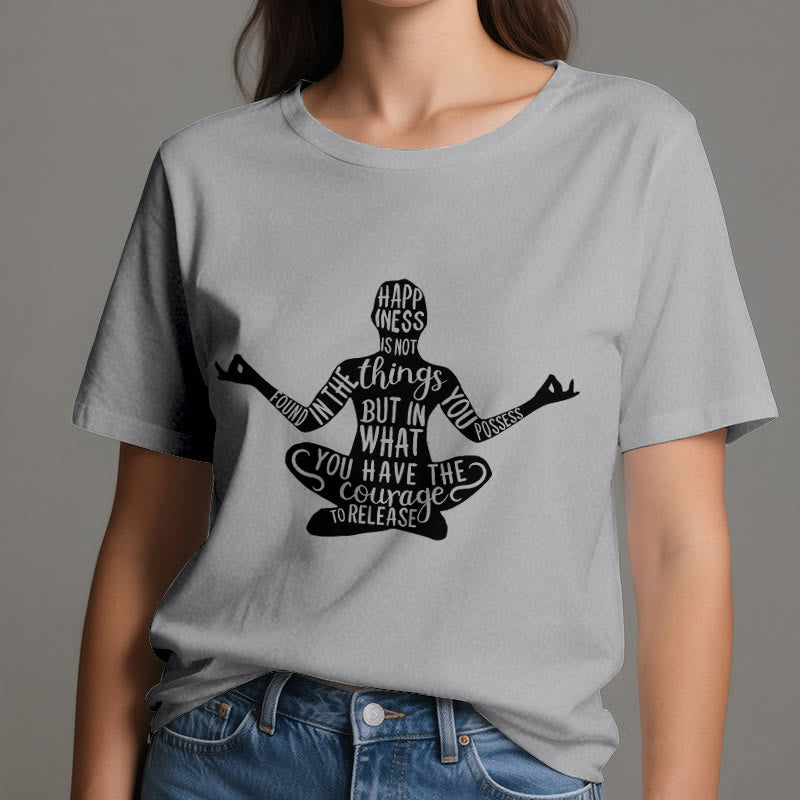Olivenorma Meditation Tee Cotton Spiritual Yoga T-Shirt - image 11