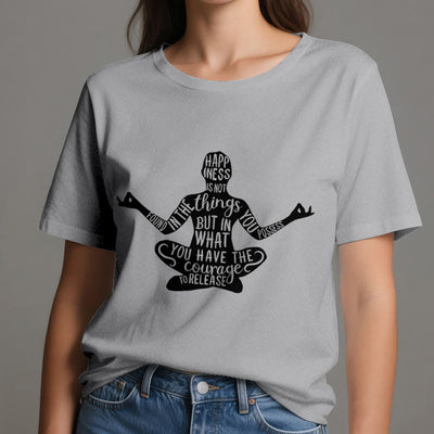 Olivenorma Meditation Tee Cotton Spiritual Yoga T-Shirt - image 11
