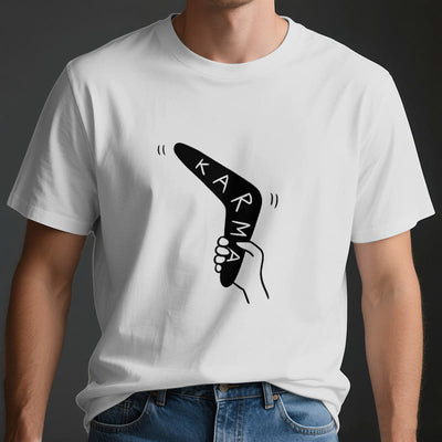 Olivenorma "KARMA" Funny Yoga Work Out Fitness T-Shirt - image 4