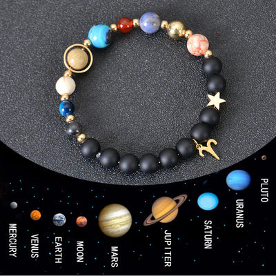 Olivenorma Twelve Constellations Eight Planets Gemstone Bracelet - image 1