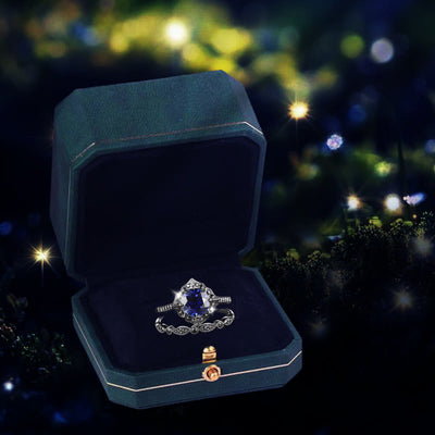 Olivenorma Lilith's Midnight Star​​ Ring - image 4