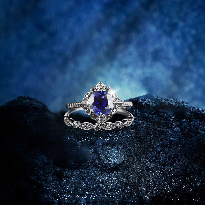 Olivenorma Lilith's Midnight Star​​ Ring - image 3